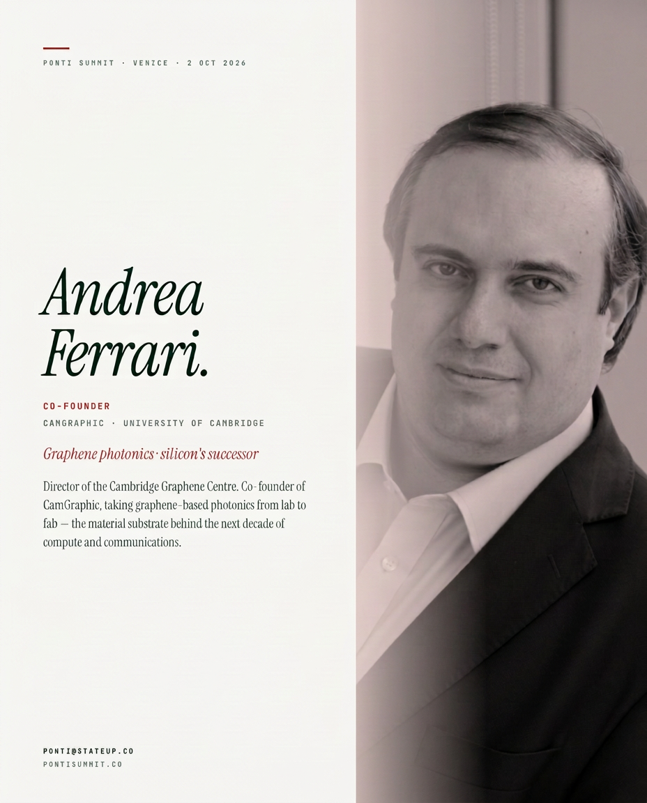 Andrea Ferrari — Co-Founder · CamGraphic · University of Cambridge